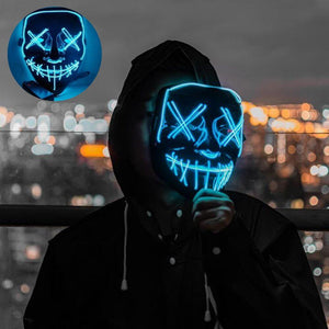 Rave & Halloween Glow Mask