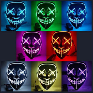 Rave & Halloween Glow Mask