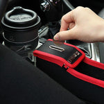 Load image into Gallery viewer, Car Seat Storage Box with Cup Drink Holder and Coin Case
