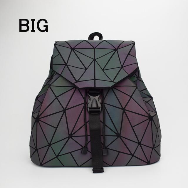 Reflective Geometry Backpack