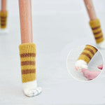 Load image into Gallery viewer, 4pcs Cat Style Chair Leg Socks for Floor Protectors
