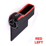 Load image into Gallery viewer, Car Seat Storage Box with Cup Drink Holder and Coin Case

